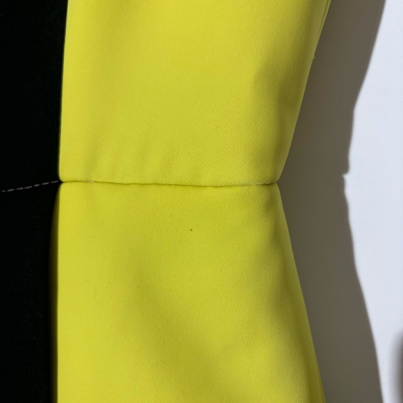 NWT BCBGMaxAzria Colorblock/Lace Cocktail Dress, Size 0 - Picture 14 of 14